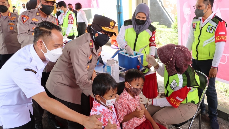Số ca mắc Covid-19 ở trẻ em tại Indonesia tăng gấp 10 lần